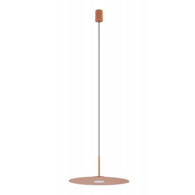 YDOLUM HL 1x12W GX53 Závěsné svítidlo, lustr, základna kov, povrch teracotová, pro žárovku 1x12W, GX53, 230V, IP20, rozměry d=400mm, vč závěs kabelu l=1400mm, lze zkrátit.