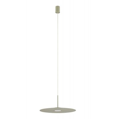 YDOLUM HL 1x12W GX53 Závěsné svítidlo, lustr, základna kov, povrch šedozelená, pro žárovku 1x12W, GX53, 230V, IP20, rozměry d=400mm, vč závěs kabelu l=1400mm, lze zkrátit.