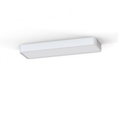 RETEL S II LED 2x16W, T8, IP20 Stropní svítidlo, těleso hliník, povrch bílá, difuzor plast opál, LED zářivka 2x16W, teplá 3000K, 4600lm, Ra80, 230V, T8/G13, IP20, tř.1, rozměry 935x200mm
