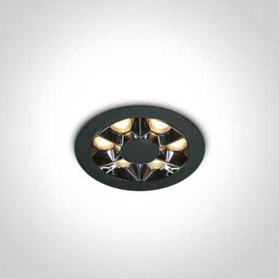 THUI BI 6W/12W/20W buňkové Stropní, podhledové, buňkové, bodové svítidlo, těleso kov, povrch bílá/černá, LED 6W/480lm, 12W/960lm, 20W/1600lm, teplá 3000K, vyzař. úhel 38°, Ra90, 230V, IP20, tř.1, rozměry dle typu.