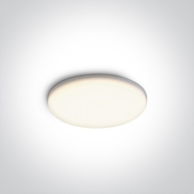 LOMEL BI 8W/15W IP65 Stropní podhledové svítidlo, těleso kov, povrch bílá, dif plast opál, LED 8W/660lm, 15W/1250lm, teplá 3000K/neutrální 4000K, 230V, IP65, tř.2, rozměry dle typu.