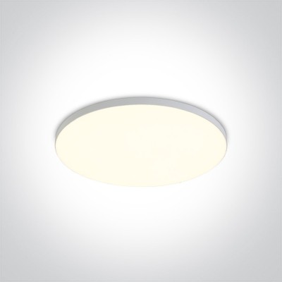 RENIGO BI 10W/14W/20W Stropní podhledové svítidlo, těleso kov, povrch bílá, dif plast opál, LED 10W/1150lm, 14W/1610lm, 20W/2300lm, teplá 3000K/neutrální 4000K, 230V, IP20, tř.2, rozměry dle typu.