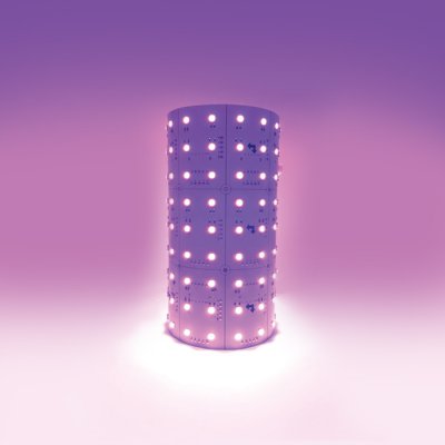 LED destička RGBW flexi, 24V, IP20 LED modul, flexibilní, těleso plast, povrch bílá, 24W, 480lm, teplá 3000K, RGB, stmívatelné, Ra80, 24V, IP20, tř.3, rozměry 240x480mm.