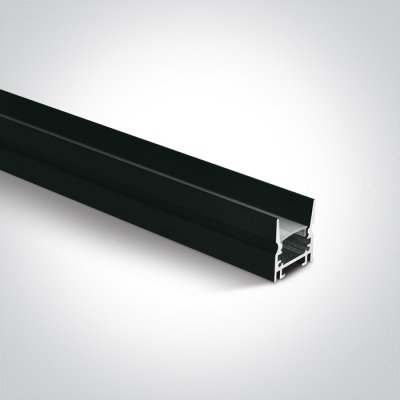 RICHARD profil 23x26 Přisazený profil pro LED pásky, materiál hliník, povrch bílá/černá, difuzor plast opál, pro šířku pásku w=12mm, rozměry 23x26mm, délka l=2m.