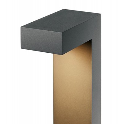 BIRK venkovní svítidlo H=900mm Sloupkové, svítidlo,sklon 90°, těleso kov, povrch antracit, difuzor plast, LED 9W, 990lm, teplá 3000K, 230V, IP65, rozměry h=900mm, svítí dolů