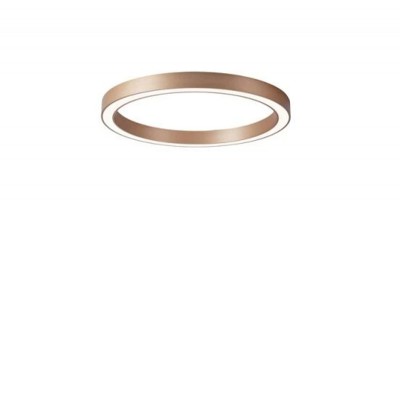 MANUA 50W CCT Stropní přisazené svítidlo, těleso hliník, povrch černá, dif plast opál, LED 50W, 3000lm, nast. CCT teplá 3000K-neutrální 4000K, 230V, IP20, rozměry d=600mm, h=80mm.
