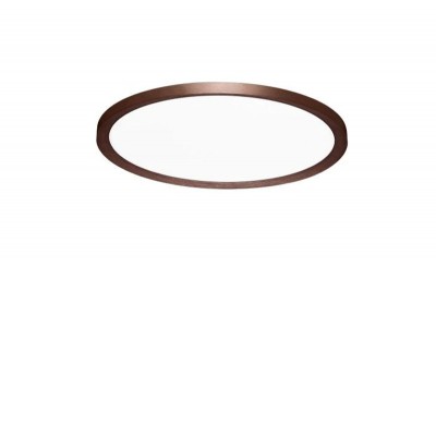 PUERI 36W CCT TUYA Wifi Stropní svítidlo, kávová, dif plast opál, LED 36W, 2985lm, ovl smart tel Tuya, WiFi, nebo dálk. ovl (dodán samost.), nast CCT teplá 3000K-neutr 4000K, 230V, stmív, d=400mm, h=50mm, svítí nahoru/dolů