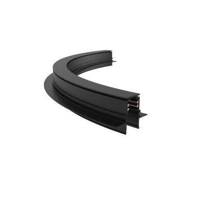 HOROS oblouková lišta 64x46,5 Oblouková lišta pro vestavný magnetický systém, materiál hliník, povrch černá, 48V, rozměry 64x46,5mm, délka l=0,8m.