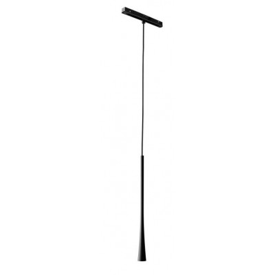 ANTEL HL 7W Závěsné bodové svítidlo do mag. systému, těleso kov, povrch černá, LED 7W, 213lm, teplá 3000K, vyzař. úhel 38°, Ra90, 48V, IP20, rozměry d=32mm, h=600mm, vč závěs kabelu l=1000mm, lze zkr.