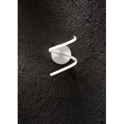NEST Nástěnné svítidlo, základna hliník, povrch bílá, dif plast opál, LED 18W, 1440lm, přepín. CCT teplá 3000K/neutr 4000K/denní 6000K, stmív. TRIAC, Ra80, 230V, IP20, rozměry 200x270x245mm.