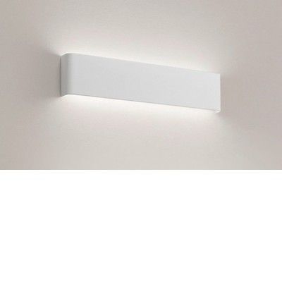 WAY Nástěnné svítidlo, těleso kov, povrch bílá neo černá, difuzor plast opál, LED 12W, 20W, 30W, 36W, teplá 3000K, 230V, IP20, rozměry dle typu, svítí nahoru/dolů