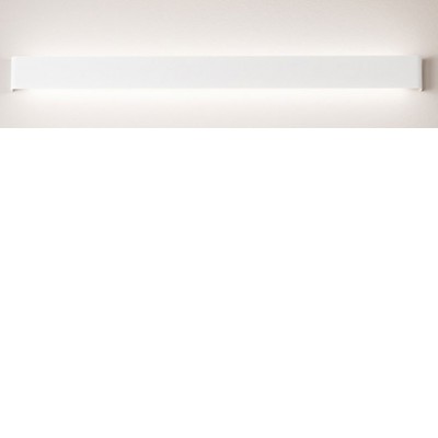 WAY Nástěnné svítidlo, těleso kov, povrch bílá mat, difuzor plast opál, LED 36W, 3240lm, teplá 3000K, 230V, IP20, rozměry 1100x60x35mm, svítí nahoru/dolů