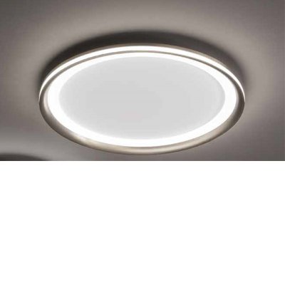 EDGE Nástěnné nebo stropní svítidlo, těleso hliník, povrch bílá mat/šedá, dif plast opál, LED 38W/2060lm, 66W/4620lm, teplá 3000K, Ra83, 230V, IP20, tř.1, rozměry dle typu, svítí nahoru/dolů.