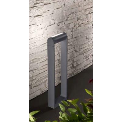 ORIENTA Sloupkové svítidlo, nastavitelný sklon svícení, těleso hliník, povrch černá grafit/hnědá/bílá, dif. plast opál, LED 12W, 960lm, teplá 3000K, Ra90, 230V, IP65, tř.1, rozměry 176x600x63mm.