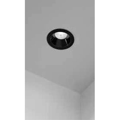 OASIS Podhledové bodové svítidlo, kruhové, těleso kov, povrch bílá/černá, pro žárovku 1x35W, GU10, 230V, IP20, tř.1, rozměry d=90mm, h=35mm.