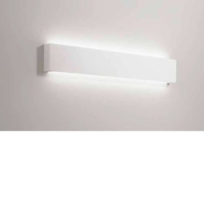 WALL Nástěnné svítidlo, základna kov, povrch bílá, stínítko sádra bílá, LED 12W/960lm, 18W/1440lm, teplá 3000K, Ra85, 230V, IP20, tř.1, rozměry dle typu, svítí nahoru/dolů.