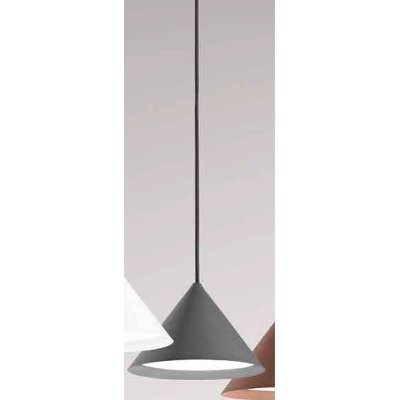PEAK Závěsné svítidlo, lustr, těleso hliník, povrch černá antracit, dif plast opál, LED 12W, 1509lm, teplá 3000K, Ra80, 230V, IP20, tř.1, rozměry d=190mm, h=130mm, vč závěs kabelu l=3000mm, lze zkr.