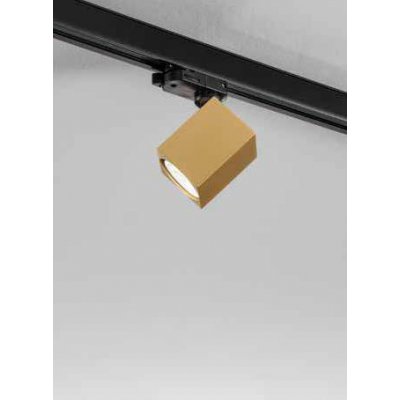 BINARIO Bodové svítidlo do 3F lišty, nast. směr svícení, těleso hliník, povrch černá mat, pro žárovku 1x35W, GU10, 230V, IP20, tř.1, rozměry d=53mm, h=120mm, BEZ STÍNÍTKA