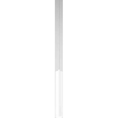 SHOT Závěsné bodové svítidlo, těleso hliník, povrch bílá mat, pro žárovku 1x35W, GU10, 230V, IP20, tř.1, rozměry d=55mm, h=350mm, vč závěs kabelu l=3000mm, lze zkr, základna SAMOSTANĚ