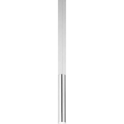 SHOT Závěsné bodové svítidlo, těleso hliník, povrch chrom lesk, pro žárovku 1x35W, GU10, 230V, IP20, tř.1, rozměry d=55mm, h=350mm, vč závěs kabelu l=3000mm, lze zkr, základna SAMOSTANĚ