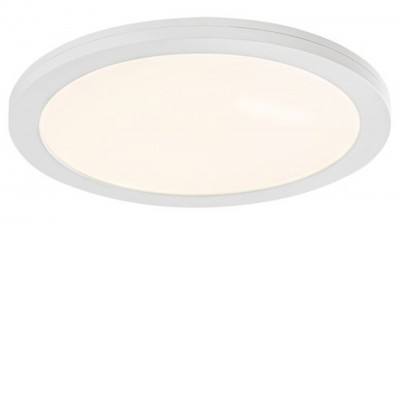 SONNET Stropní přisazené, nebo vestavné svítido, těleso kov, difuzor plast opál, rámeček kov bílá,  LED 18W/1880lm, 30W/2800lm, neutrální 4000K, 230V, IP20, tř.2, rozměry dle typu.