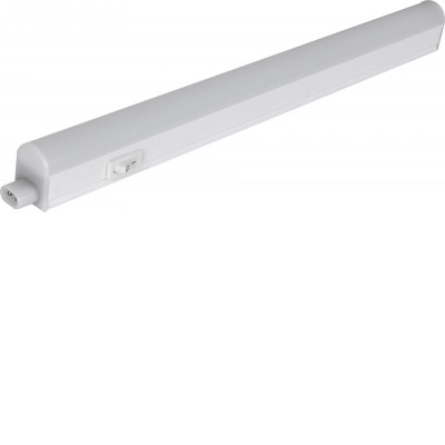GREG LED 4W/9W/13W/18W Světlo pod kuchyňskou linku, plast, bílá, difuzor plast transparent, LED 4W/400lm,9W/900lm,13W/1300lm,18W/1865lm, neutrální 4000K, 230V, IP20, tř.2, rozměry 30x20mm, délka dle typu, vč. vypínače, připojení vidlice