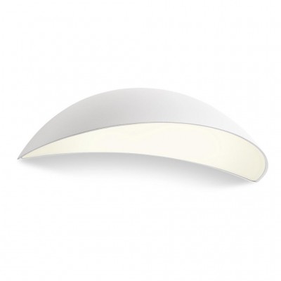 PALAMA Nástěnné venkovní svítidlo, těleso hliník, povrch bílá, difuzor plast opál, LED 18W, 1620/1053lm, teplá 3000K, Ra80, 230V, IP54, rozměry 346x114x100mm, svítí dolů
