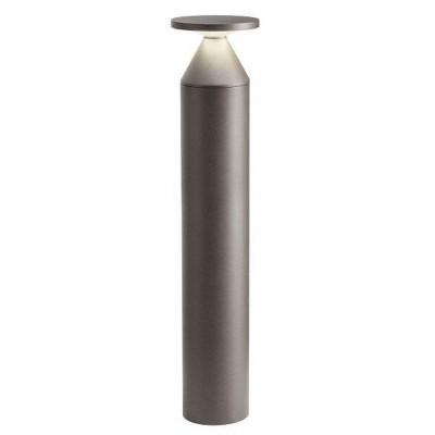 BIRO Sloupkové svítidlo, exteriérové, těleso hliník, povrch tm.šedá, LED 12W, 1552lm, teplá 3000K, 230V, IP65, tř.1, rozměry d=125mm, h=700mm.