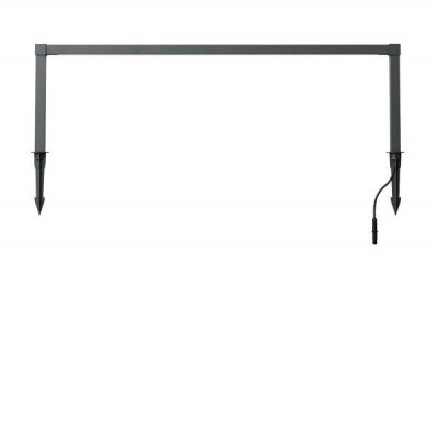 BARRIER Sloupkové svítidlo, exteriérové, těleso hliník, povrch černá antracit, difuzor plast opál, LED 15W, 1300lm, teplá 3000K, 230V, IP65, tř.1, rozměry dle typu, vč. bodce do záhonu.