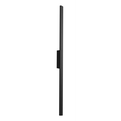 REFLEXA Nástěnné venkovní svítidlo, nepřímé svícení, těleso hliník, povrch černá mat, dif plast opál, LED 20W, 1379lm,  teplá 2700K, Ra90, 230V, IP54, tř.1, rozměry 1240x52x48mm.
