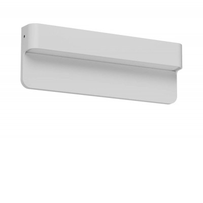 KANT STEP Nástěnné venkovní svítidlo, těleso hliník, povrch bílá mat, dif plast opál, LED 4,5W, 291lm-300lm, přepín CCT teplá 2700K-3000K, vyzař úhel 74°, Ra80, 24V, IP65, tř.3, rozměry 200x70x26mm, svítí dolů.