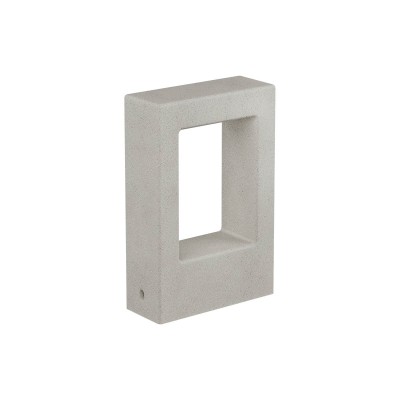 SANDER Sloupkové venkovní svítidlo, těleso beton, povrch slonová kost, krycí sklo čiré, LED 10W, 1404lm, teplá 3000K, Ra80, 230V, IP65, tř.1, rozměry 200x80mm, h=300mm.