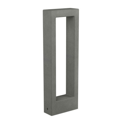 SANDER Sloupkové venkovní svítidlo, těleso beton, povrch tm. šedá, krycí sklo čiré, LED 10W, 1364lm, teplá 2700K, Ra80, 230V, IP65, tř.1, rozměry 200x80mm, h=600mm.