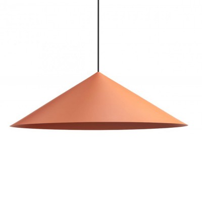 KONOS, 1x42W, E27 Závěsné svítidlo, těleso kov, povrch kaštanová mat, pro žárovku 1X42W, E27, 230V, IP20, tř.2, rozměry d=750mm, h=230mm, vč závěs kabelu l=1460mm, lze zkrátit.