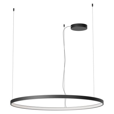 ORION Závěsné svítidlo, těleso hliník, povrch bílá/černá/stříbrno-kávová/kouřový nikl, LED 40W/58W/75W, přepín. CCT teplá 2700K-neutr 4000K, stmív. DALI/TRIAC dle typu, Ra90, 230V, IP20, tř.1, rozměry dle typu.