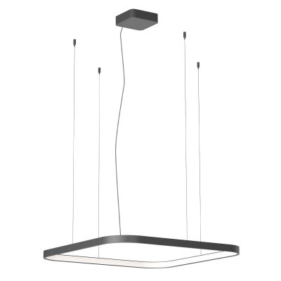 ORION Závěsné svítidlo, těleso hliník, povrch bílá/černá/stříbrno-kávová/kouřový nikl, LED 40W/58W, přepín. CCT teplá 2700K-neutr 4000K, stmív. DALI/TRIAC dle typu, Ra90, 230V, IP20, tř.1, rozměry dle typu.