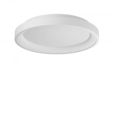 ICONIC Stropní přisazené svítidlo, těleso hliník, povrch bílá, LED 30W, 1762lm-1780lm, přepín. CCT teplá 3000K-neutr 4000K, stmív. STEP, Ra90, 230V, IP20, tř.2, rozměry d=380mm.