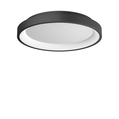 ICONIC Stropní přisazené svítidlo, těleso hliník, povrch bílá/černá/zlatá, LED 30W/40W/50W, přepín. CCT teplá 3000K-neutr 4000K, stmív. STEP, Ra90, 230V, IP20, tř.2, rozměry dle typu.