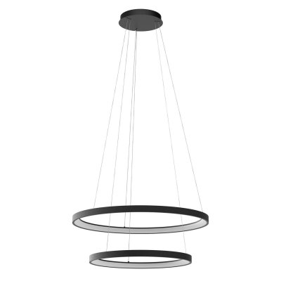 ICONIC Závěsné svítidlo, těleso hliník, povrch bílá/černá/zlatá, LED 80W/110W, přepín. CCT teplá 3000K-neutr 4000K, stmív. STEP, Ra90, 230V, IP20, tř.2, rozměry dle typu.