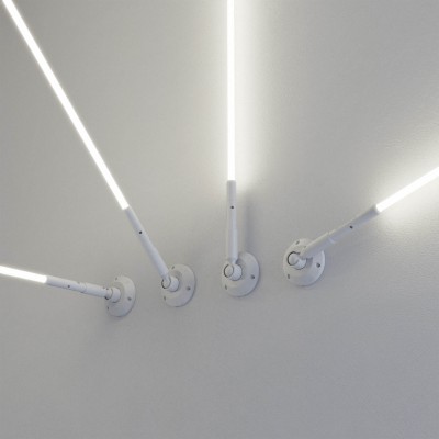 FREEDOM Lineární osvětlovací systém z flexibilního LED pásku se silikonovým difuzorem, základna pro uchycení hliník, povrch bílá, LED 45W, 1650lm, teplá 3000K, Ra90, 48V, IP65, tř.3, d=13mm, délka l=5m.