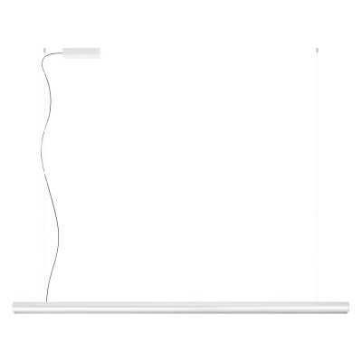 CITYLINE Závěsné svítidlo, těleso hliník, povrch bílá mat, dif plast opál, LED 35W, 1658lm, přepín. CCT teplá 2700K-3000K, stmív TRIAC, Ra90, 230V, IP20, 1500x57x68mm, vč závěs lanka l=2082mm, lze zkr