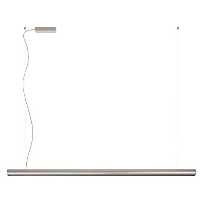 CITYLINE Závěsné svítidlo, těleso hliník, povrch kouřový nikl, dif plast opál, LED 46,5W, 1982lm, přepín. CCT teplá 2700K-3000K, stmív TRIAC, Ra90, 230V, IP20, 1800x57x68mm, vč závěs lanka l=2082mm, lze zkr