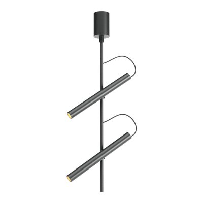 PRAXI Stropní bodové svítidlo, nast. směr svícení, těleso hliník, povrch černá/stříbrno-kávová/kouřový nikl, LED 14,6W, teplá 2700K/707lm, 3000K/769lm, stmív. TRIAC, Ra90, 230V, IP20, tř.1, rozměry 250x511mm.