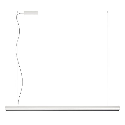 CITYLINE Závěsné svítidlo, hliník, bílý, LED 49W, 4275lm, přepín CCT teplota teplá 3000K/ neutr. 4000K, stmív. TRIAC, Ra90, 230V, IP20, tř.1, rozměry d=68mm, l=1800mm, vč závěs lanka l=2082mm, lze zkr.