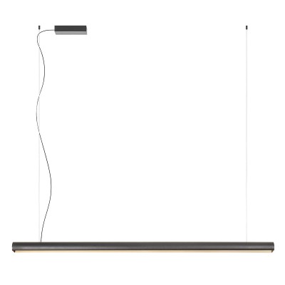 CITYLINE Závěsné svítidlo, hliník, černý, LED 35W, 3368lm, přepín CCT teplota teplá 3000K/ neutrální 4000K, stmív. TRIAC, Ra90, 230V, IP20, tř.1, rozměry d=68mm, l=1500mm, vč závěs lanka l=2082mm, lze zkr.