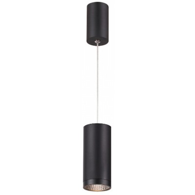BOGARD-LED Závěsné bodové svítidlo, základna kov, těleso kov, LED 1x5W, teplá 3000K, 472lm, Ra80, 230V, IP20, tř.2. rozměry d=53mm h=117mm, včetně závěsu l=1405mm, lze zkrátit