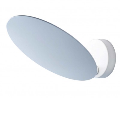PUZZLE SINGLE ROUND Stropní/nástěnné svítidlo, nastavitelný sklon svícení, materiál kov, povrch bílá, LED 1x17W, teplá 2700K, 1750lm, stmívatelné TRIAC, 230V, IP20, d=190mm, h=75mm
