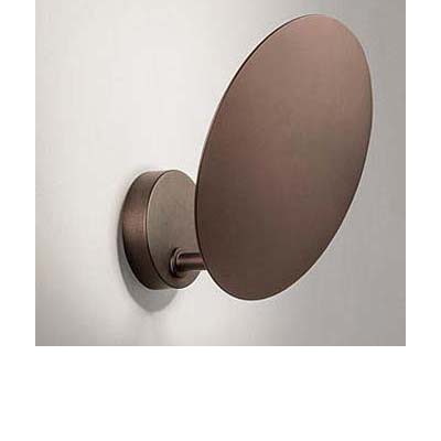 PUZZLE SINGLE ROUND Stropní/nástěnné svítidlo, nastavitelný sklon svícení, materiál kov, povrch bílá, černá, bronzová, béžová champagne, LED 1x17W, teplá 2700K, 3000K,  stmívatelné TRIAC, 230V, IP20, d=195mm, h=75mm