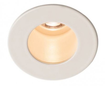 TRITON MINI LED Vestavné zápustné svítidlo, těleso hliník, plast, povrch vnější černá/bílá, vnitřní bílá/černá/zlatá, LED 1W, 70lm, teplá 3000K, 350mA, IP20, tř.3, rozměry svítidla: d=45mm, h=53mm.