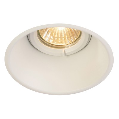 HORN LED 1X50W GU10 ES50 Stropní, podhledové bodové svítidlo, těleso kov povrch bílá mat, pro žárovku 1x50W, GU10 ES50, 230V, IP20, rozměry d=106mm h=180mm